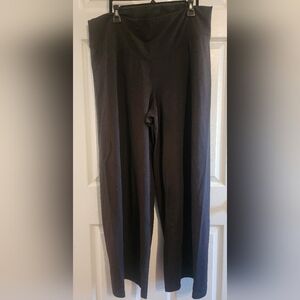 Old Navy Black Wide-Leg Women's Pants - Classic Solid Black